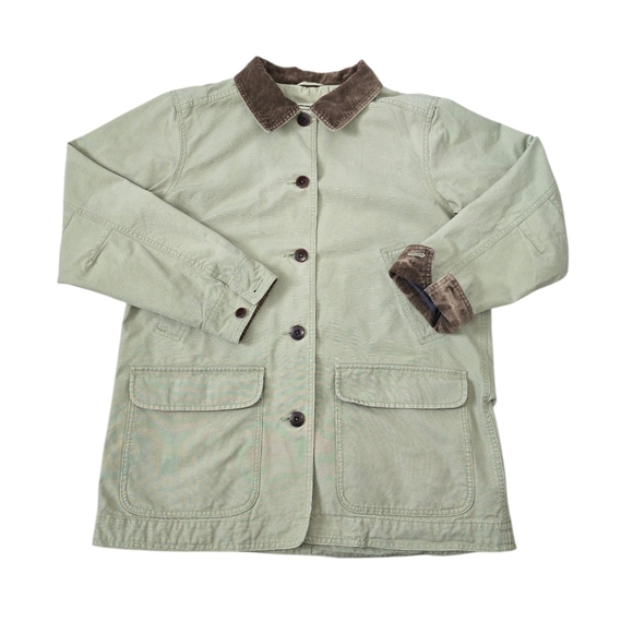 Vintage L.L.Bean Light Sage Barn/Hunting Jacket - Picture 2 of 16